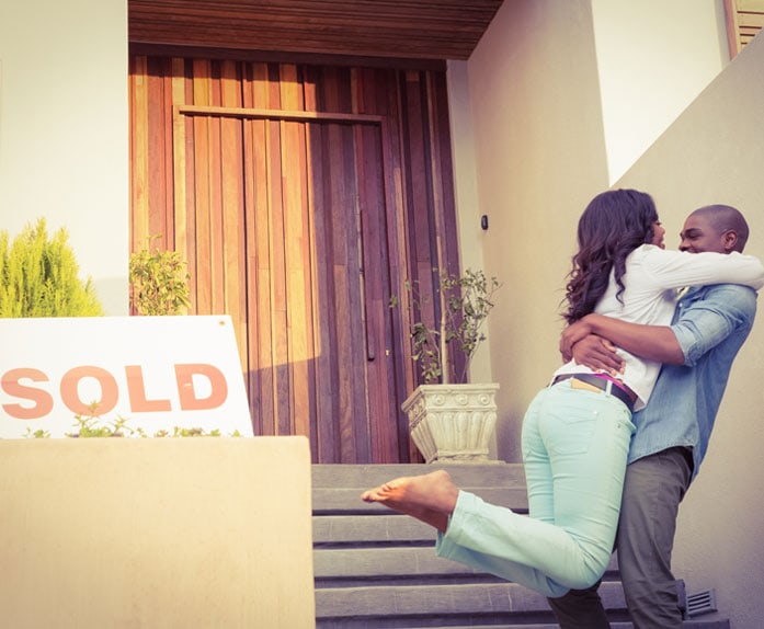 Happy family - Real Estate Property Happy family - Real Estate Property