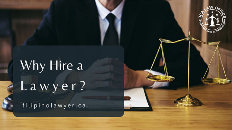 3 Reasons why you need to hire a lawyer | JCA Law Office