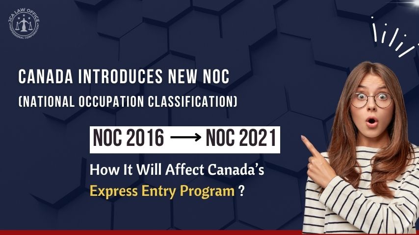 Changes in NOC - its effect on Express entry system