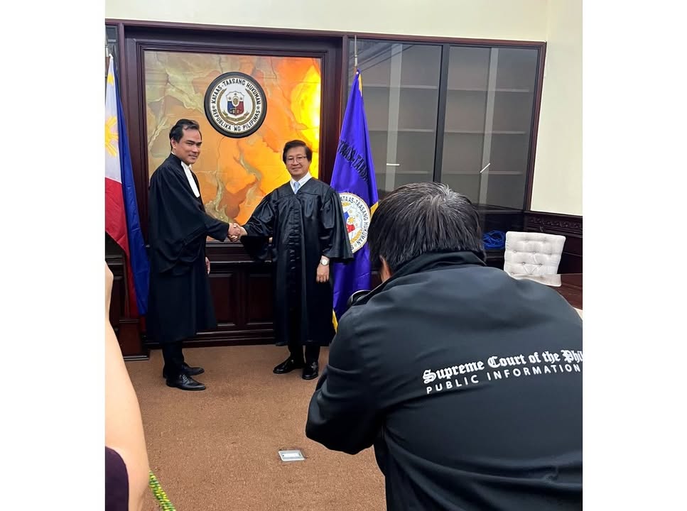 Atty. Jake Aguilar at the Supreme Court of the Philippines